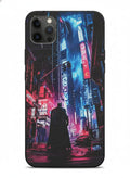Batman Neon Gotham Diamond style Mobile Skin