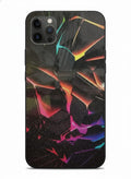 Neon Shards Abstract Mobile Skin