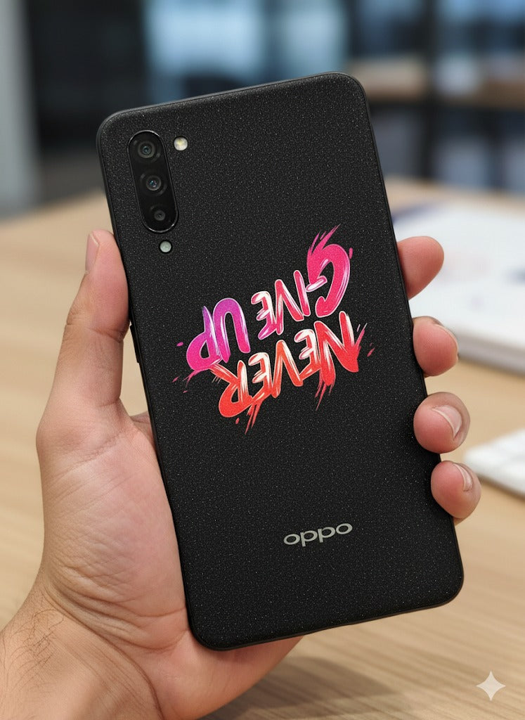 "Neon Grit: Never Give Up" mobile skin