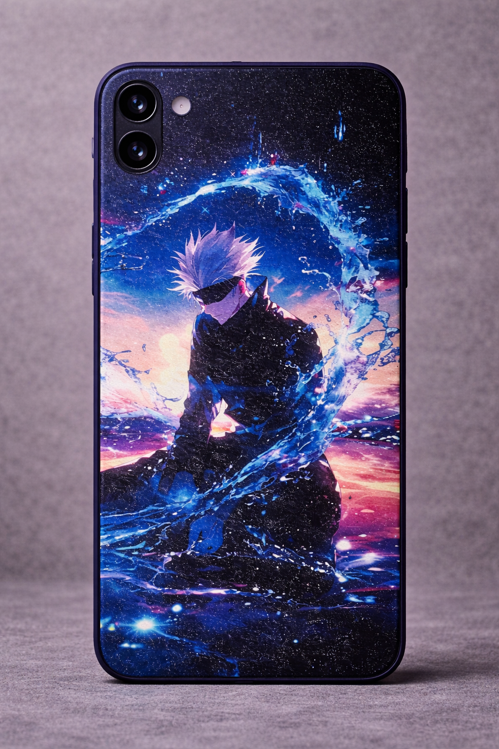 Aqua Void Anime Mobile Skin