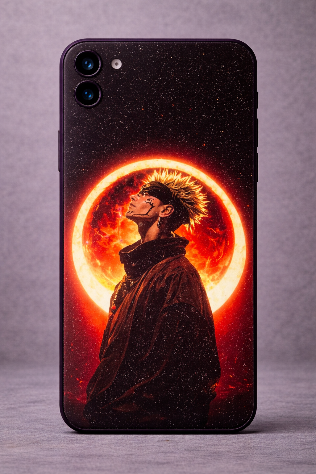 Solar Eclipse  Anime Mobile Skin